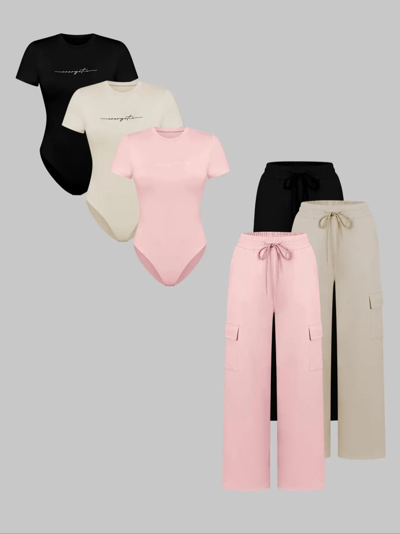 FlexFit Lounge Set – Casual Two-Piece Comfort Wear