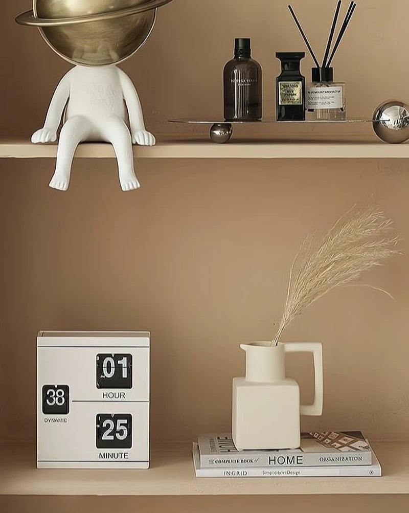 Handmade Ceramic Jug Pitcher Vase - Modern and Unique Decorative Centerpiece Vase