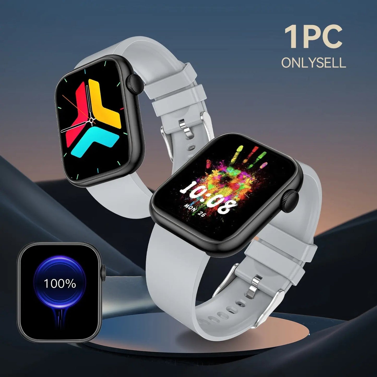 LunaFit Smartwatch Pro – Fitness Tracking & Bluetooth Calling