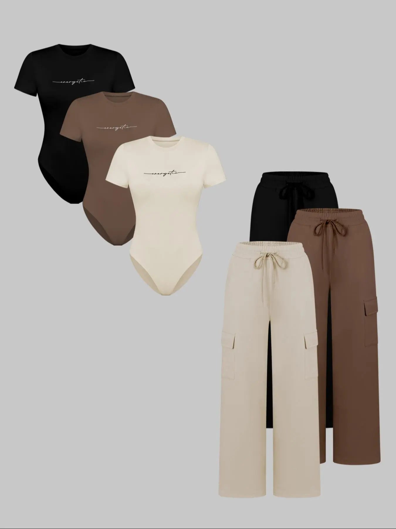FlexFit Lounge Set – Casual Two-Piece Comfort Wear