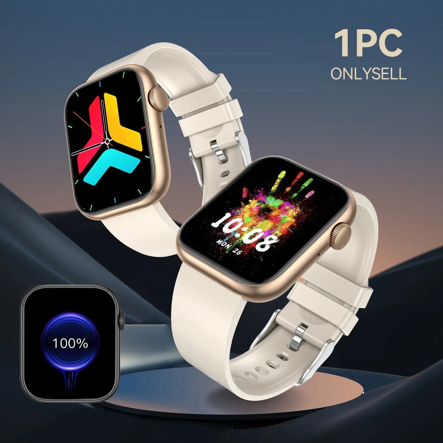 LunaFit Smartwatch Pro – Fitness Tracking & Bluetooth Calling