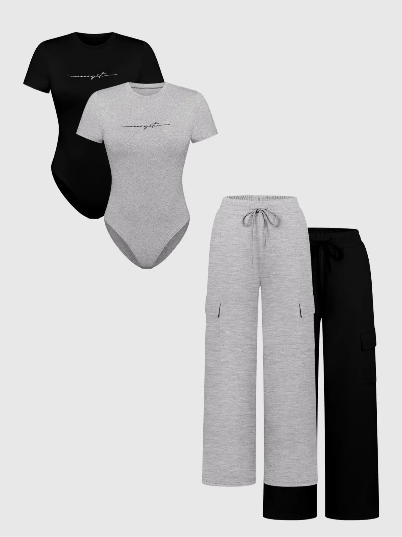 FlexFit Lounge Set – Casual Two-Piece Comfort Wear