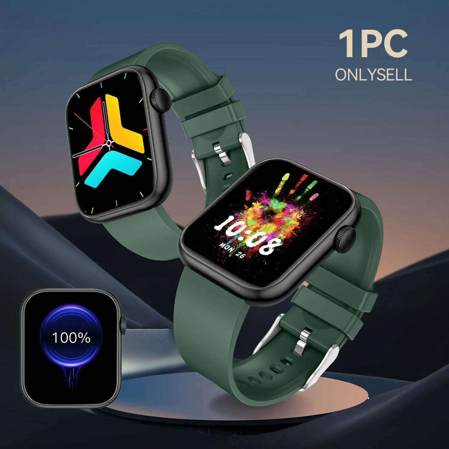 LunaFit Smartwatch Pro – Fitness Tracking & Bluetooth Calling