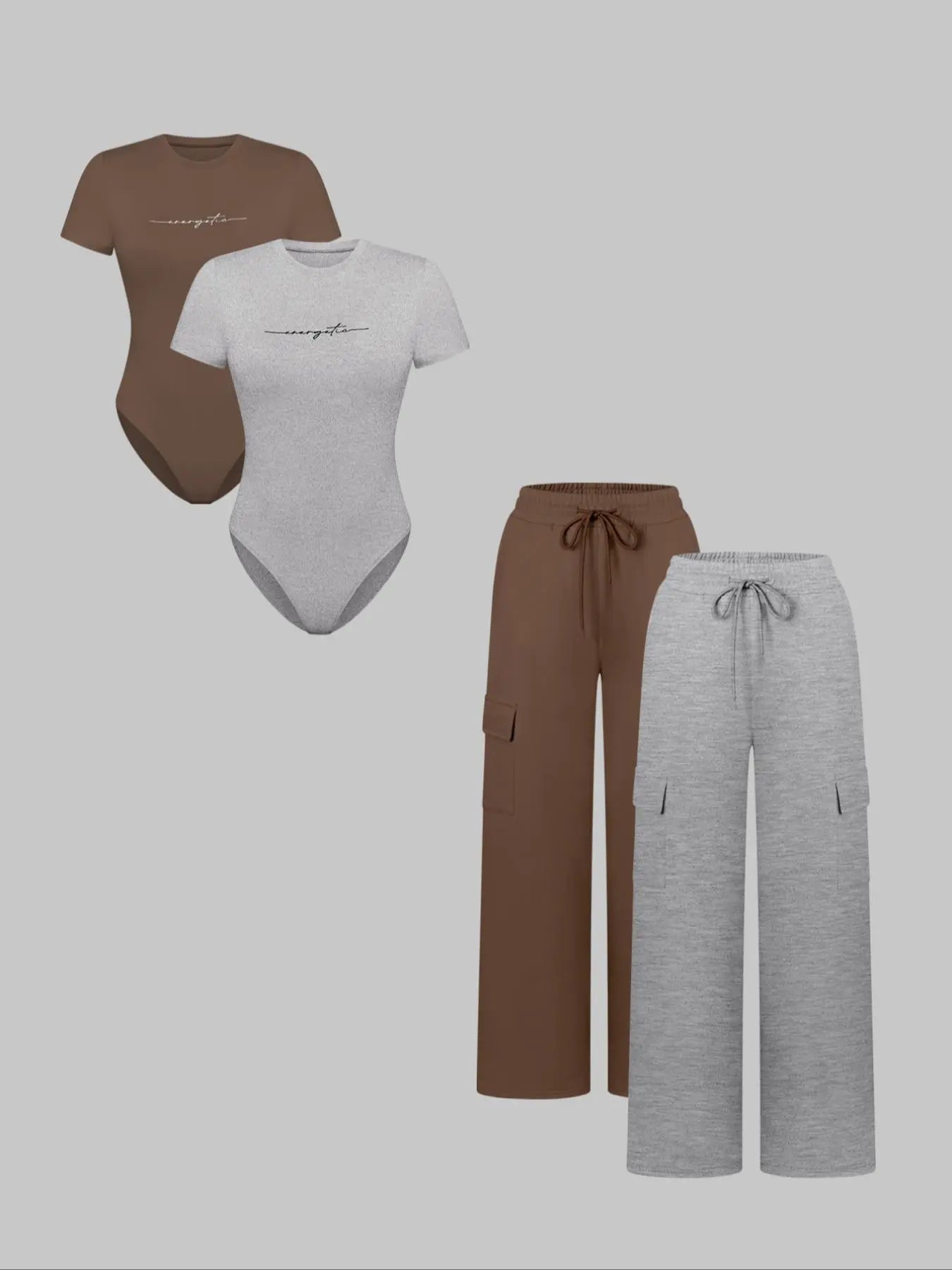 FlexFit Lounge Set – Casual Two-Piece Comfort Wear