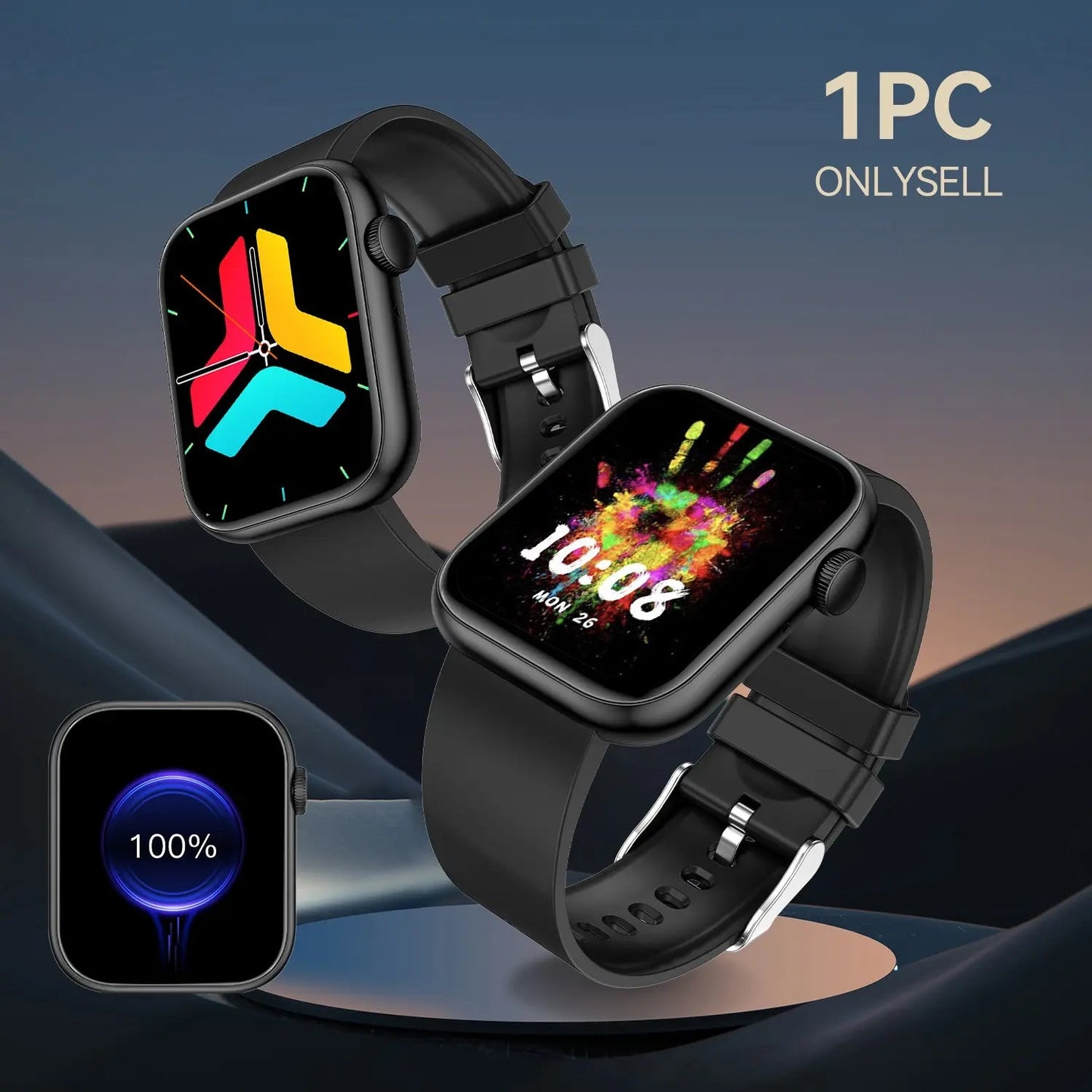 LunaFit Smartwatch Pro – Fitness Tracking & Bluetooth Calling