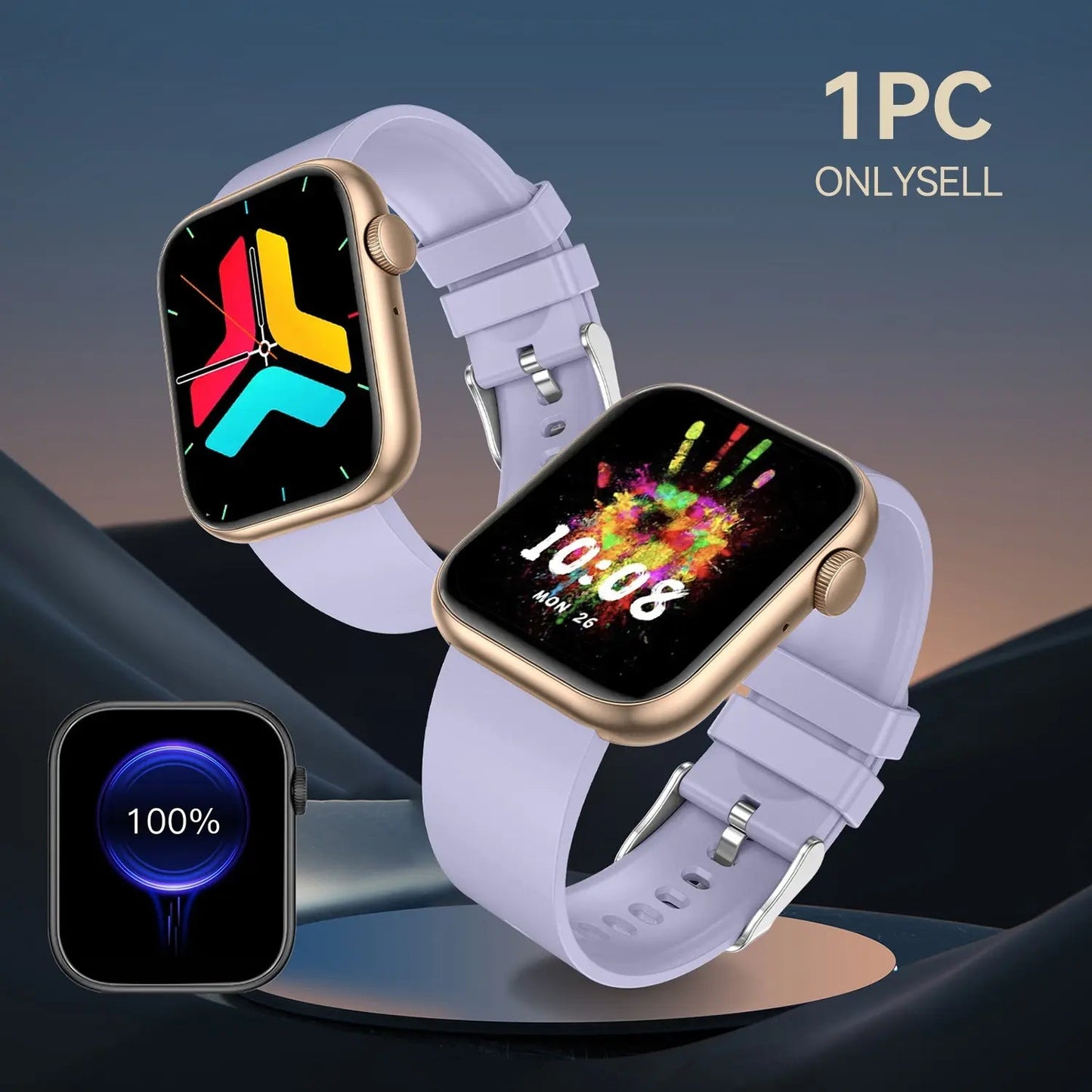 LunaFit Smartwatch Pro – Fitness Tracking & Bluetooth Calling