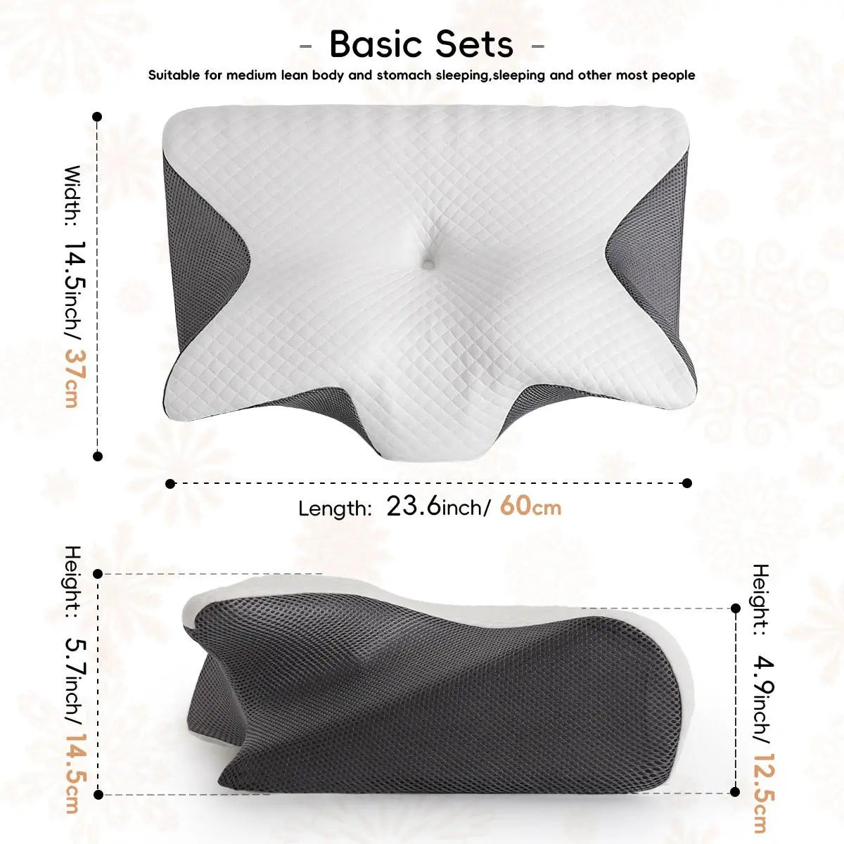 Memory Foam Neck Pillow, 1 Count Comfortable Neck Pillow, Essential Supplies for Home, Travel, Dormitory, Bedroom #GLOBAL PICKS