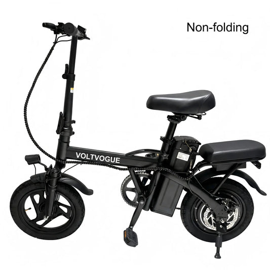 VoltVogue Urban E-Bike – 500W Power, 22 MPH Speed, Dual Seat Comfort