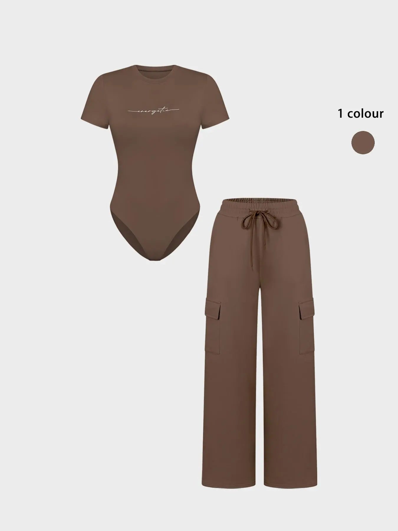 FlexFit Lounge Set – Casual Two-Piece Comfort Wear