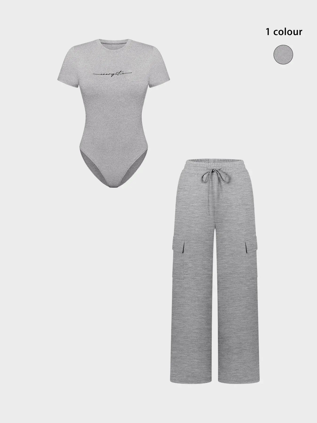 FlexFit Lounge Set – Casual Two-Piece Comfort Wear