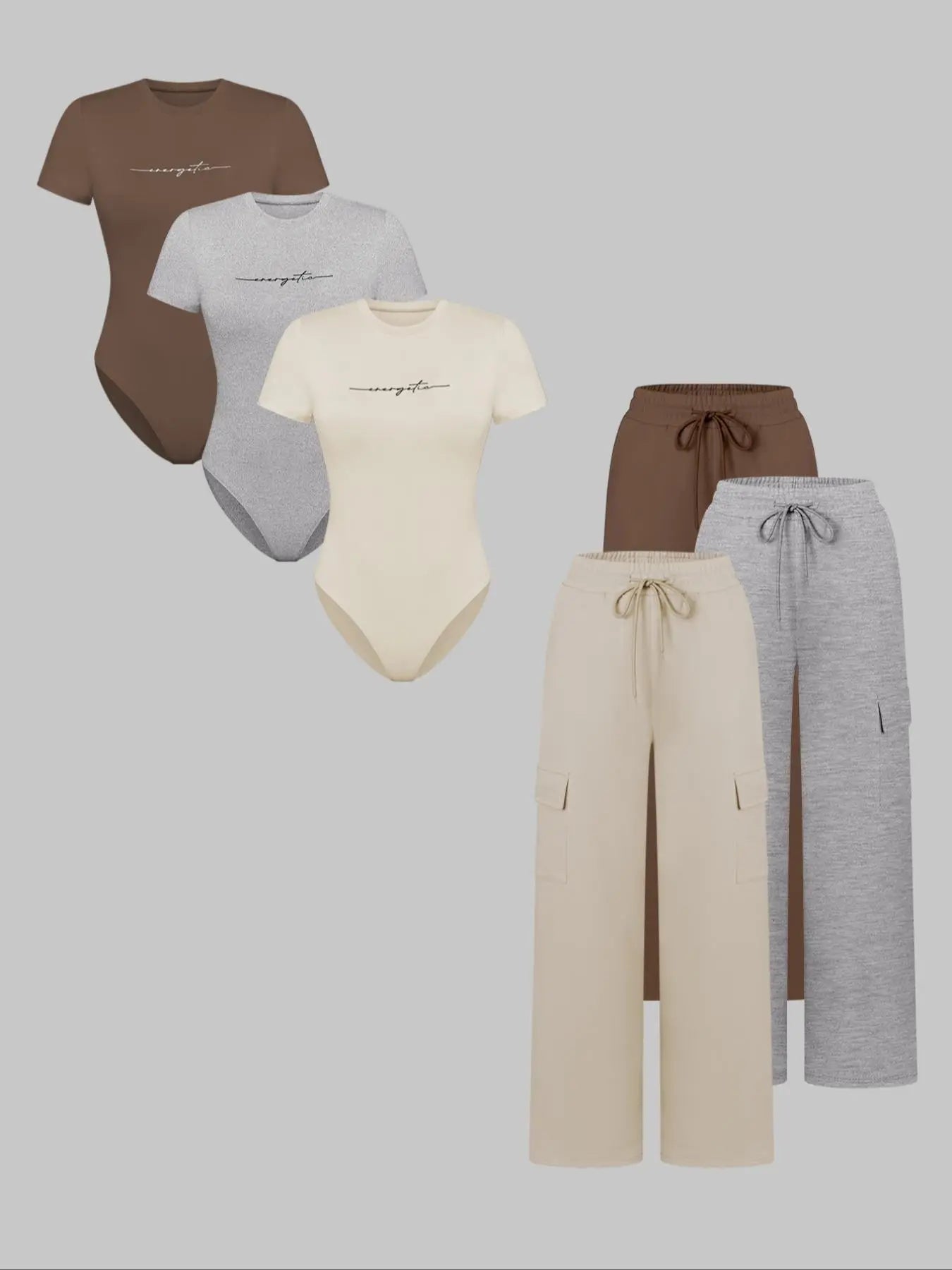 FlexFit Lounge Set – Casual Two-Piece Comfort Wear