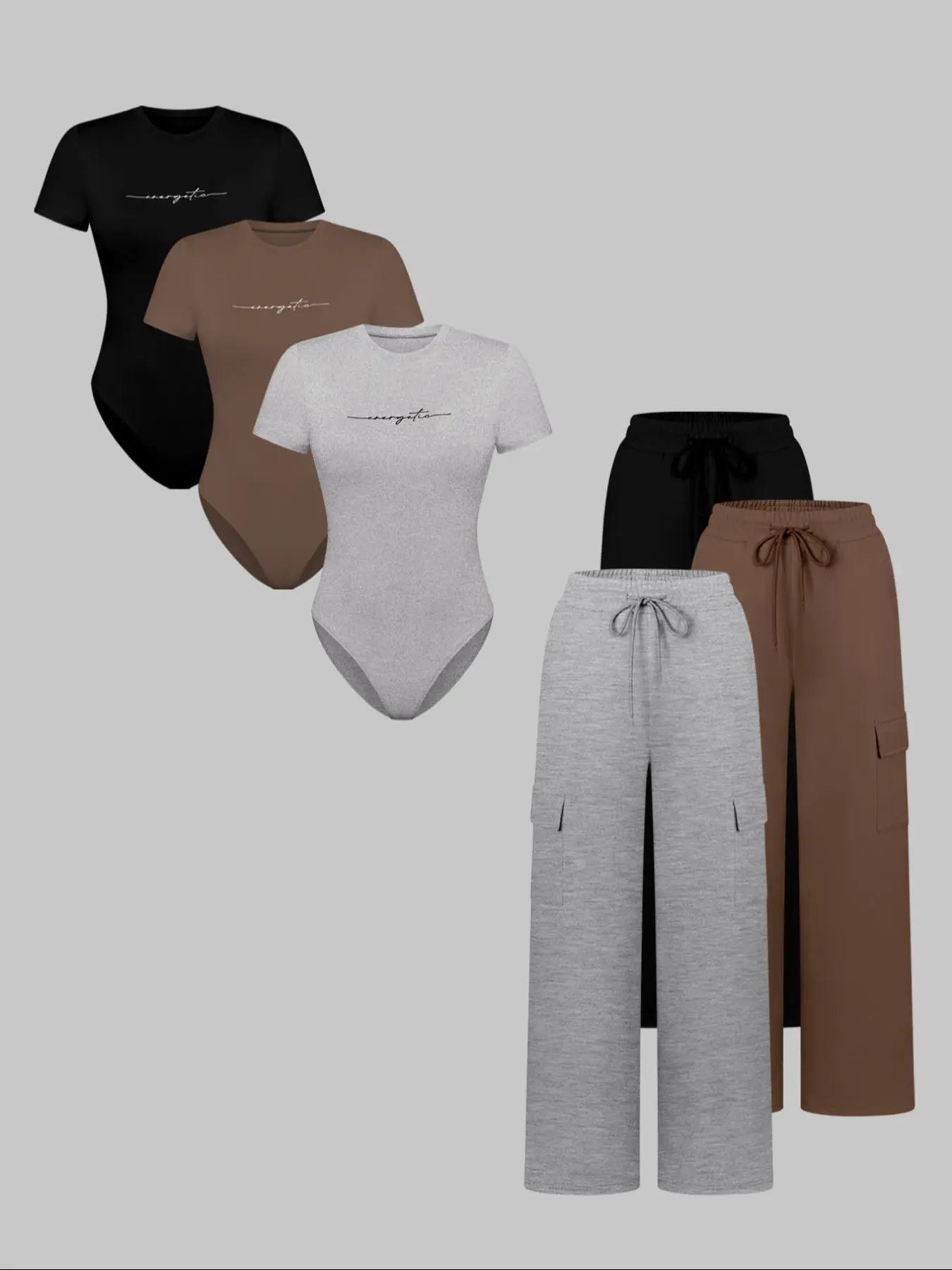 FlexFit Lounge Set – Casual Two-Piece Comfort Wear